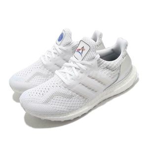 NASA x adidas UltraBOOST 5.0 DNA Space Race White Silver Women Running FY9874